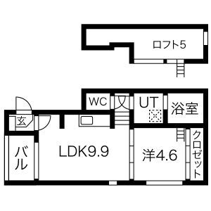 オプティマルコーポIIIの間取り