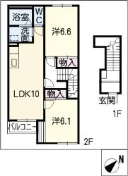 【ジュン・ファームの間取り】