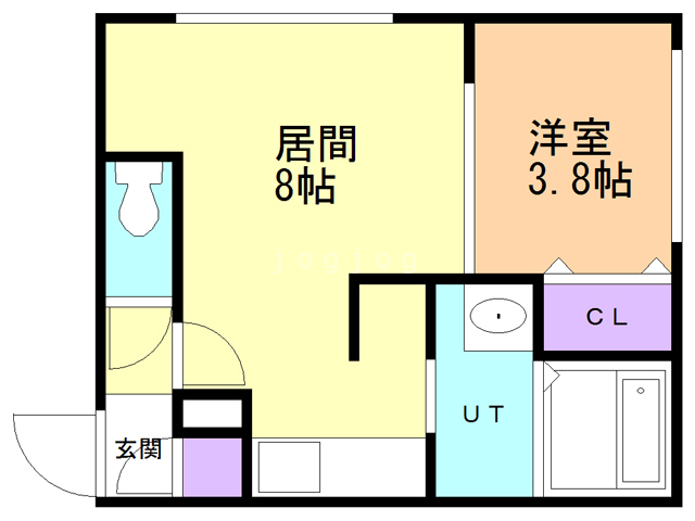 ＦＯＲＥＳＴＡ平岸の間取り