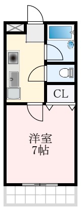 富田林市津々山台のマンションの間取り