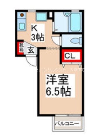 メロディーハウスソロ（ SUUMO・CHINTAI掲載不可）の間取り