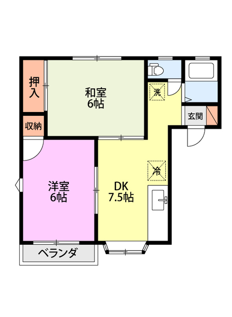 オークリッジの間取り