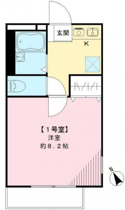 ビレッジタムラの間取り