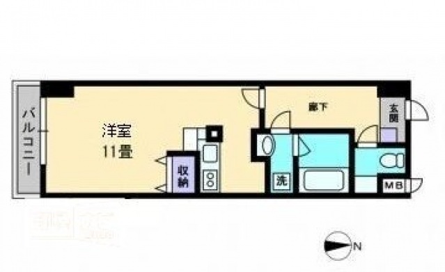 ＡＸＳ空港通の間取り