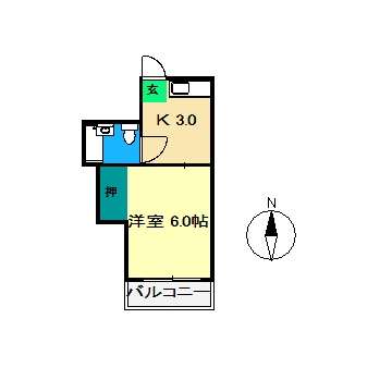 プランドール和の間取り