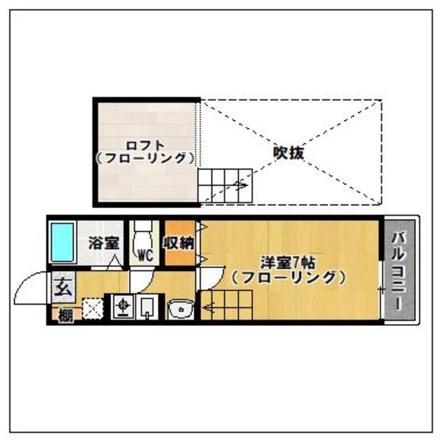 アーバンコート香椎の間取り