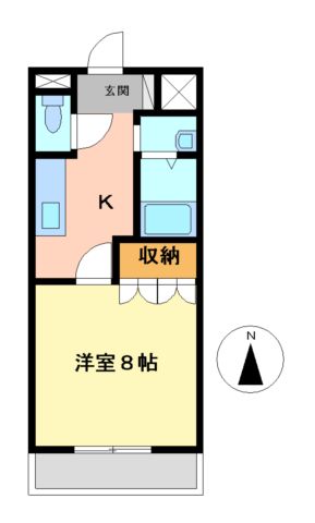 リヴァージュ　Ｂ棟の間取り