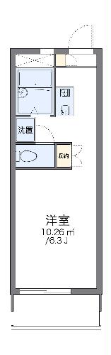 レオパレスフィオーレの間取り