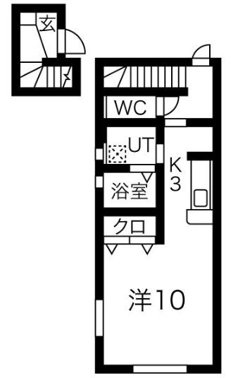 プランドール　(天童)の間取り