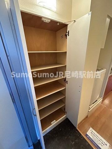 収納　ちょっとした収納スペースも充実しています