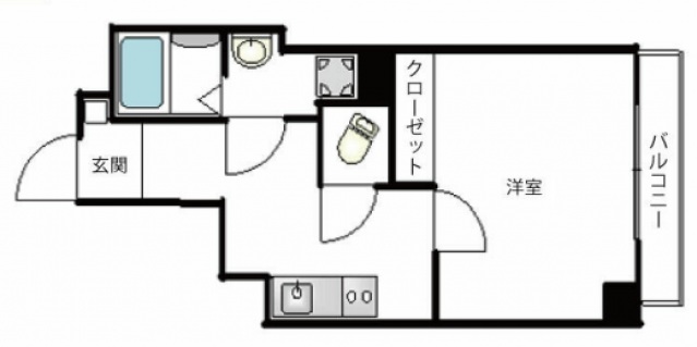 神奈川県川崎市川崎区本町２（マンション）の賃貸物件の間取り