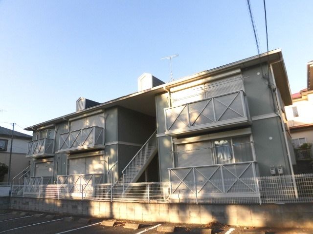 建物外観　ファミリーにオススメの３ＤＫのアパートです