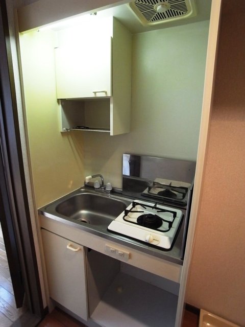 キッチン　1口ガスコンロ