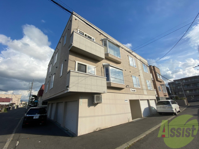 建物外観　札幌市東区北３８条東「カーネガット」