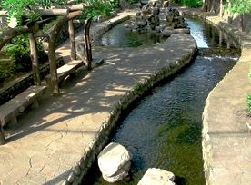 公園　古川親水公園（公園）まで390m