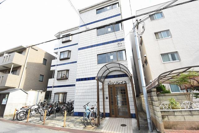 建物外観　モニターホン付でセキュリティ安心！