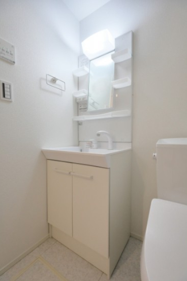 洗面設備　同メーカー施工例