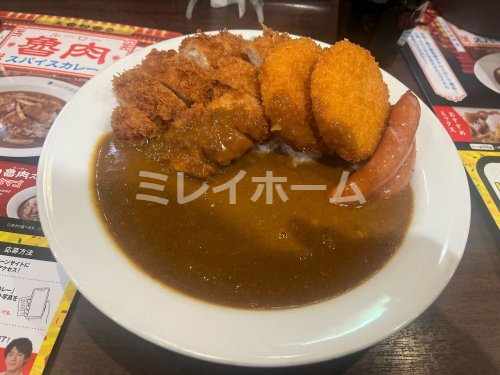 飲食店　CoCo壱番屋　東急荏原中延駅前店（飲食店）まで328m