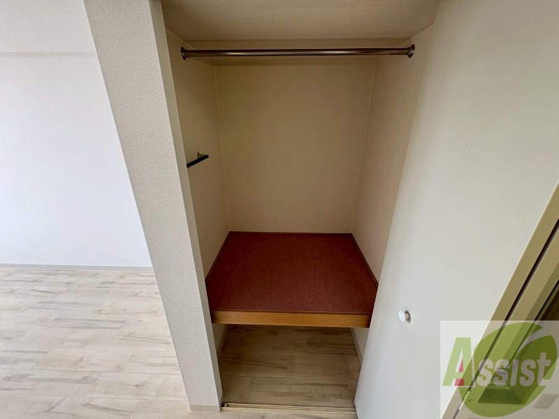 収納　お部屋の収納です。部屋がすっきり片付きます。