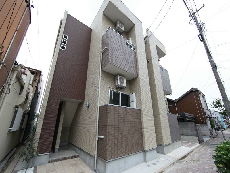 建物外観　外観　光インターネット無料　家具家電ご用意できます