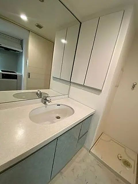 洗面設備　写真は同タイプ住居です。