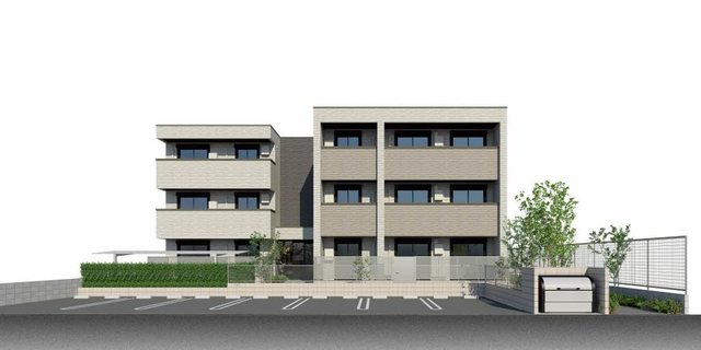 建物外観　外観パース