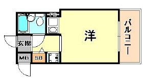 ライオンズマンション神戸元町第3の間取り写真