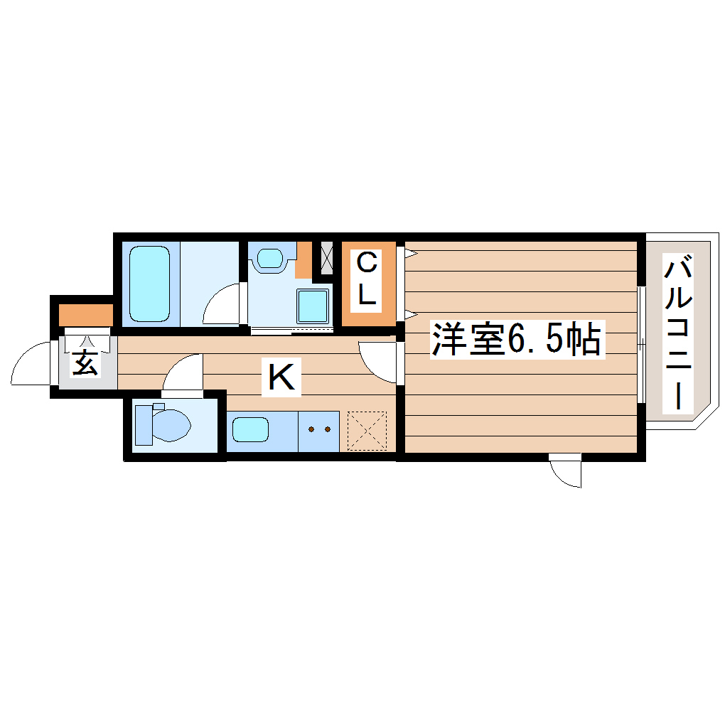 LiveCasa仙台長町の間取り写真
