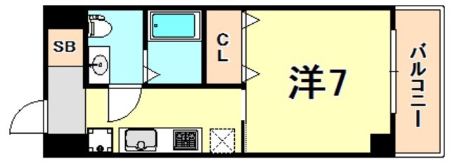 CITY SPIRE新神戸の間取り写真