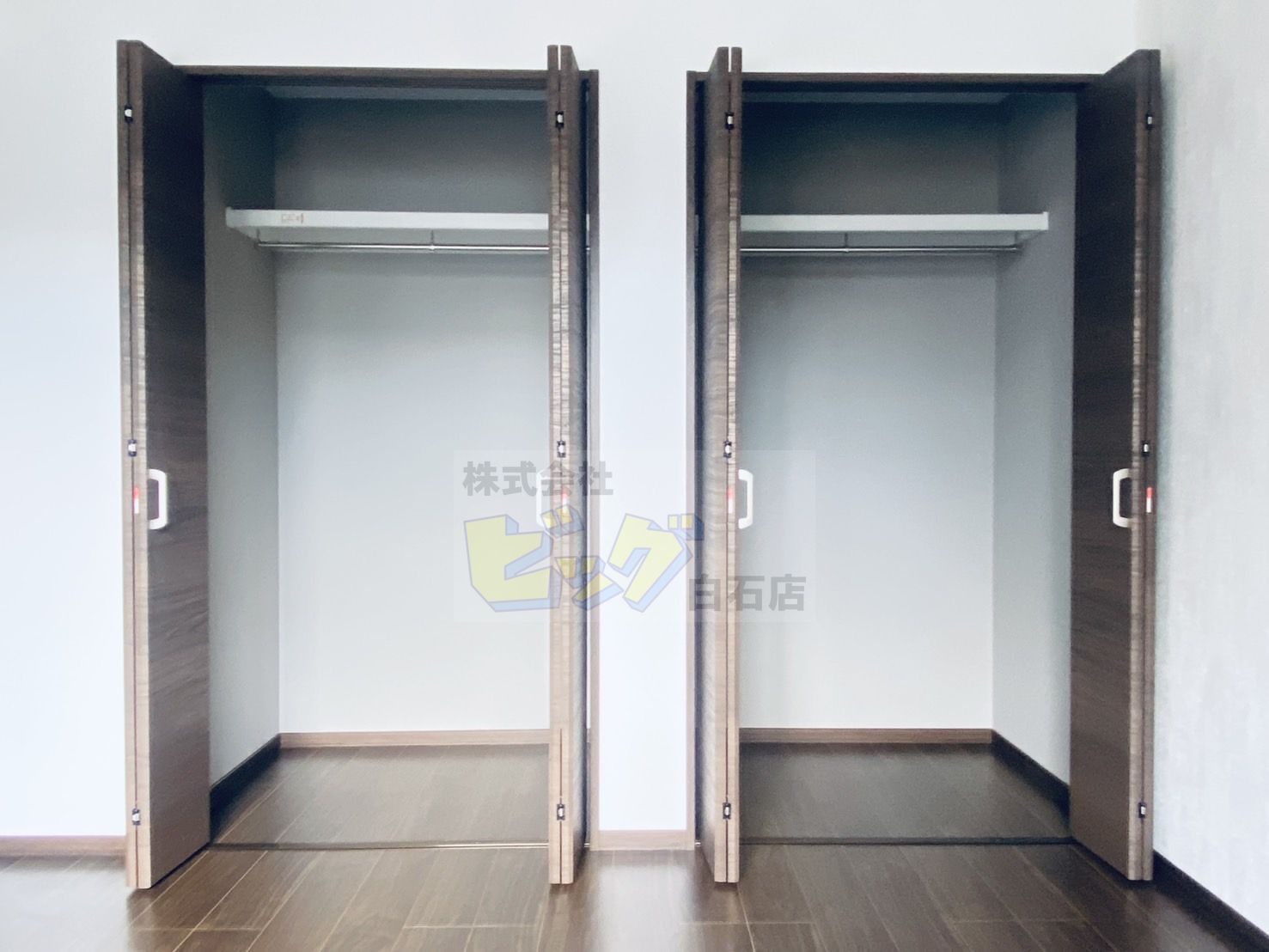 収納　各部屋にクローゼットを完備しています♪
