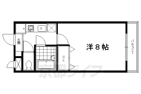 アミ宝ヶ池の間取り写真