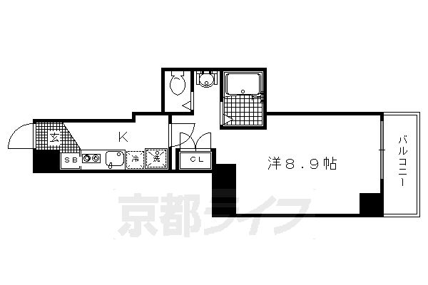 amistad洛の間取り写真