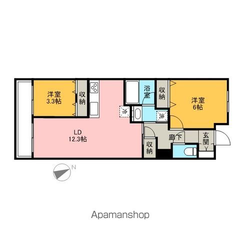 HF銀座レジデンスEASTの間取り写真