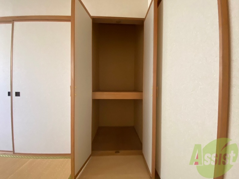 収納　収納を開けてみました！たくさん入りそうですね～