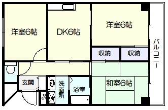 サンメイツの間取り