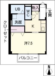 コンフォート太田の間取り