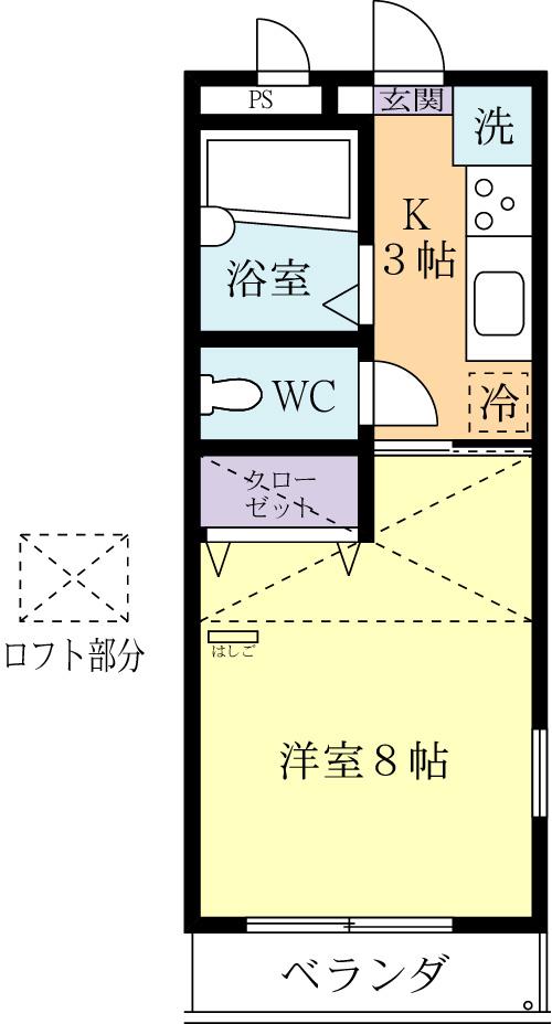 サンコーポIIIの間取り