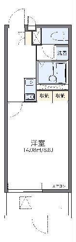 レオネクストモンブルー木部の間取り