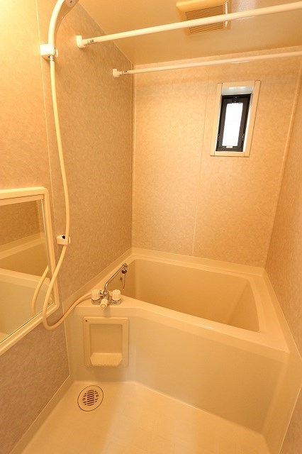 バス・シャワールーム　窓があります