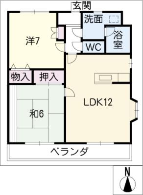 ＳＯＣＩＡ優の間取り