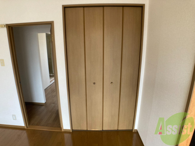 収納　洋室のクローゼットは大きさも十分そうです。