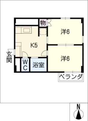 ドミール広路の間取り