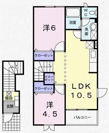 エルグランドIIＢの間取り