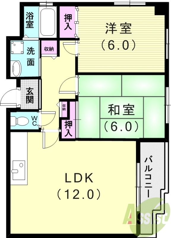 ベイスターズ21の間取り