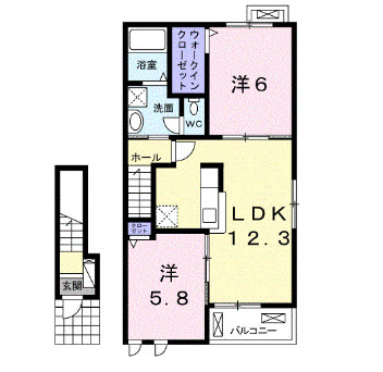 プレミアム17番館の間取り