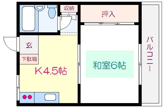 江東区千石のマンションの間取り