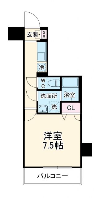 ＬＥＸＥ　ＡＺＥＳＴ横濱関内の間取り