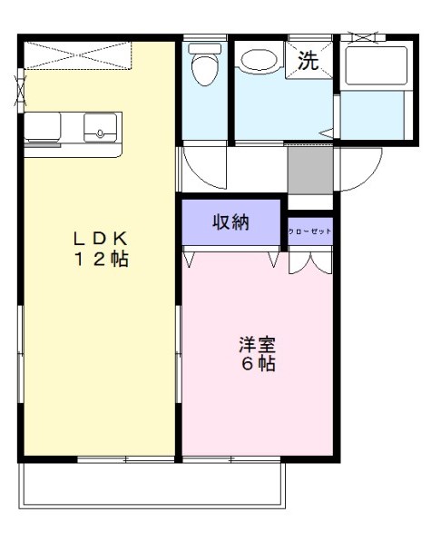 タナカハイツの間取り