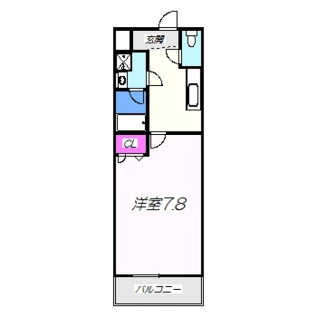 フジパレス　デルフィ鳳南の間取り