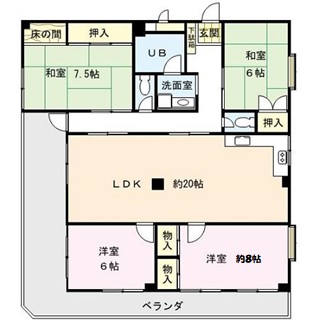 メゾン恵比寿の間取り